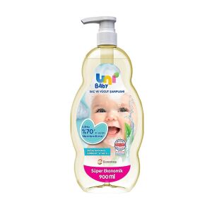Uni Baby Saç ve Vücut Şampuanı 900 ml - Uni Baby