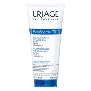Uriage Bariederm-Cica Cleansing Gel with Copper-Zinc 200 ml - Uriage