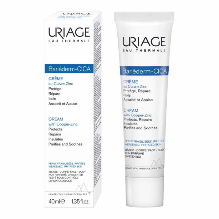 Uriage Bariederm Cica-Cream with Copper-Zinc 40 ml - 2