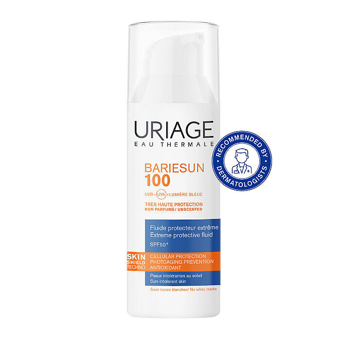 Uriage Bariesun 100 Extreme Protective Fluid Unscented SPF 50+ 50 ml - 1