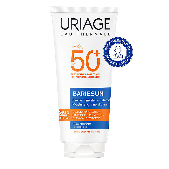 Uriage Bariesun Moisturizing Mineral Cream SPF50+ 100 ml - 1