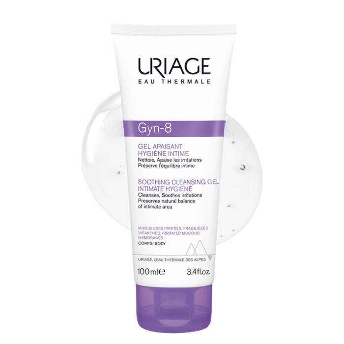 Uriage Gyn-8 Soothing Cleansing Gel Intimate Hygiene 100 ml - 2