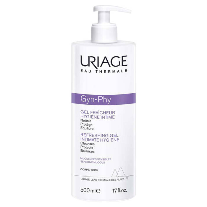 Uriage Gyn-Phy Refreshing Gel Intimate Hygiene 500 ml - 1