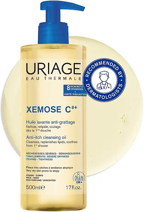 Uriage Xemose Cleansing Soothing Oil 500 ml - 1