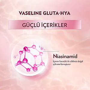 Vaseline Gluta-Hya Serum Etkili Losyon Canlandırıcı Parlaklık 200 ml - 6