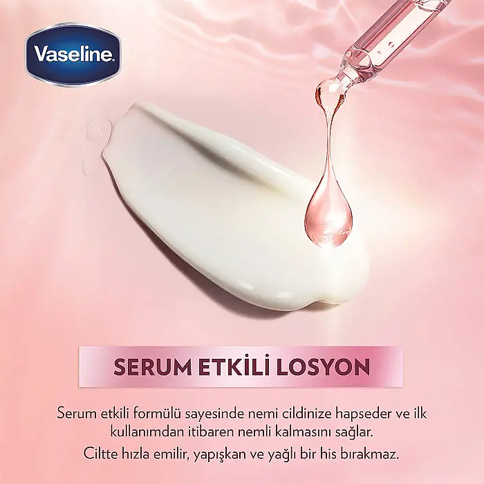 Vaseline Gluta-Hya Serum Etkili Losyon Canlandırıcı Parlaklık 200 ml - 9