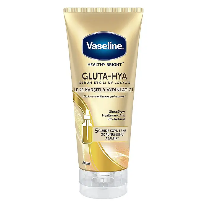 Vaseline Gluta-Hya Serum Etkili UV Losyon Leke Karşıtı & Aydınlatıcı 200 ml - 1