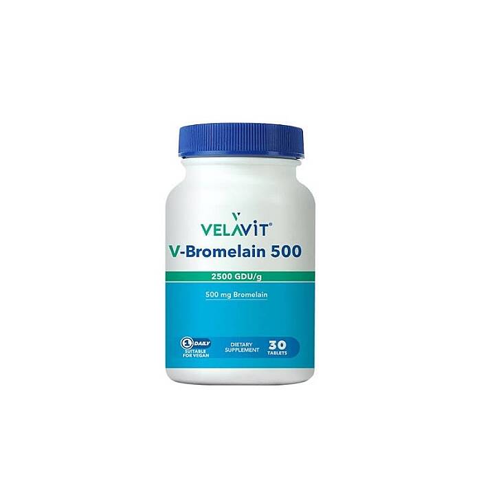 Velavit V-Bromelain 500 30 Tablet - 1