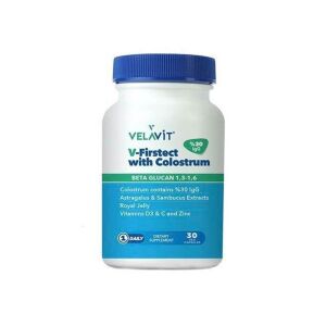 Velavit V-Firstect with Colostrum Takviye Edici Gıda 30 Kapsül - Velavit