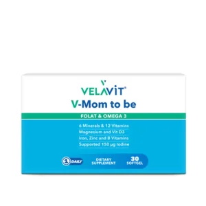 Velavit V-Mom to be 30 Yumuşak Kapsül - Velavit