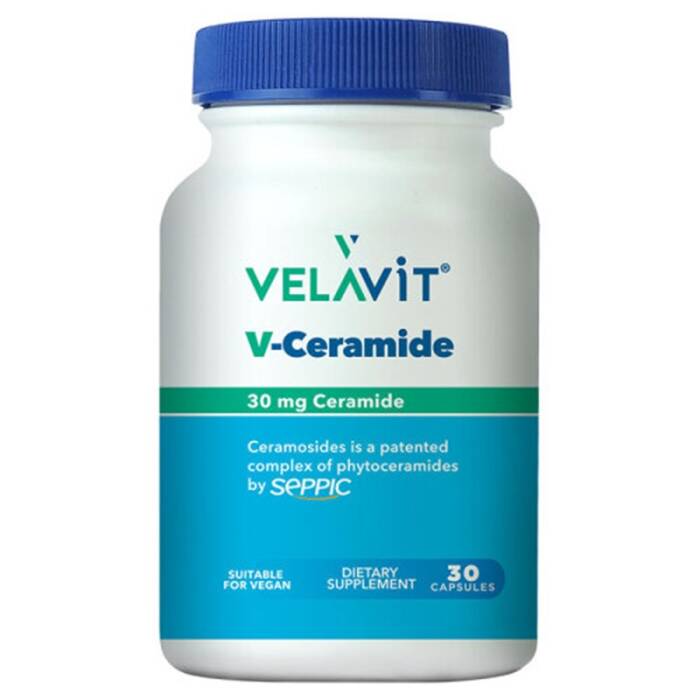 Velavit Viva Ceramide Seramid İçeren Takviye Edici Gıda 30 Kapsül - 1