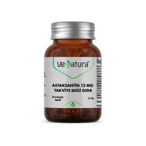 VeNatura Astaksantin 12 mg Takviye Edici Gıda 30 Yumuşak Kapsül - VeNatura