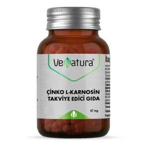 VeNatura Çinko L-Karnosin Takviye Edici Gıda 30 Kapsül - VeNatura