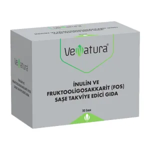 VeNatura İnulin ve Fruktooligosakkarit (FOS) Saşe Takviye Edici Gıda 30 Saşe - VeNatura