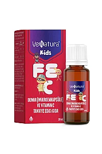 VeNatura Kids Mikroenkapsüle Demir ve Vitamin C Takviye Edici Gıda 20 ml - VeNatura