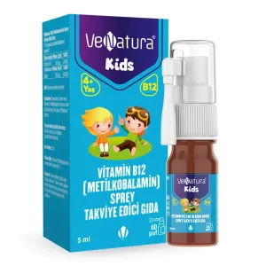 VeNatura Kids Vitamin B12 (Metilkobalamin) Sprey Takviye Edici Gıda 5 ml - VeNatura