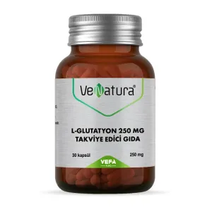 VeNatura L-Glutatyon 250 mg Takviye Edici Gıda 30 Kapsül - VeNatura