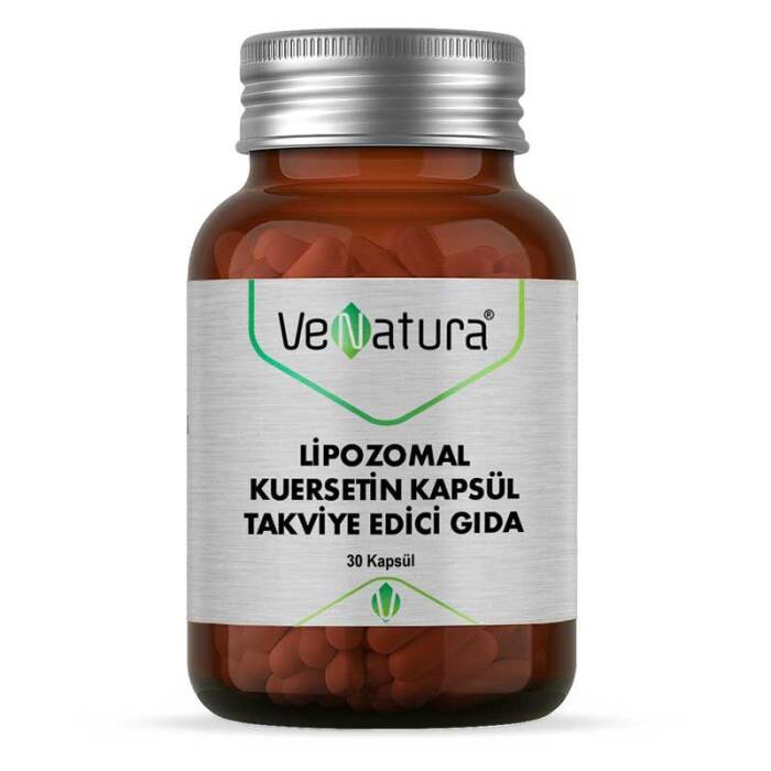 VeNatura Lipozomal Kuersetin Kapsül Takviye Edici Gıda 30 Kapsül - 1
