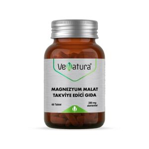 VeNatura Magnezyum Malat 200 mg Takviye Edici Gıda 60 Tablet - VeNatura
