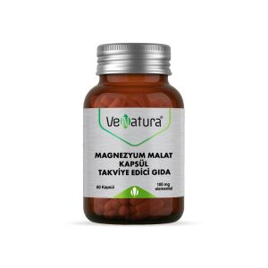 VeNatura Magnezyum Malat Kapsül Takviye Edici Gıda 60 Kapsül - VeNatura