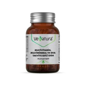 VeNatura Multivitamin, Multimineral ve DHA Takviye Edici Gıda 30 Yumuşak Kapsül - VeNatura