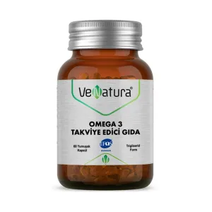 VeNatura Omega 3 Takviye Edici Gıda 60 Yumuşak Kapsül - VeNatura