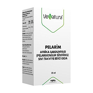 VeNatura Pelarim Afrika Sardunyası Sıvı Takviye Edici Gıda 20 ml - VeNatura