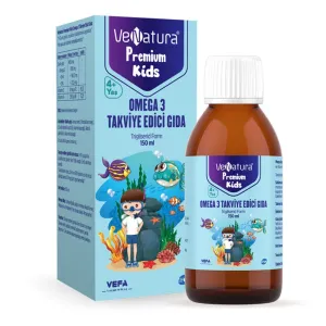 VeNatura Premium Kids Omega 3 Takviye Edici Gıda 150 ml - VeNatura