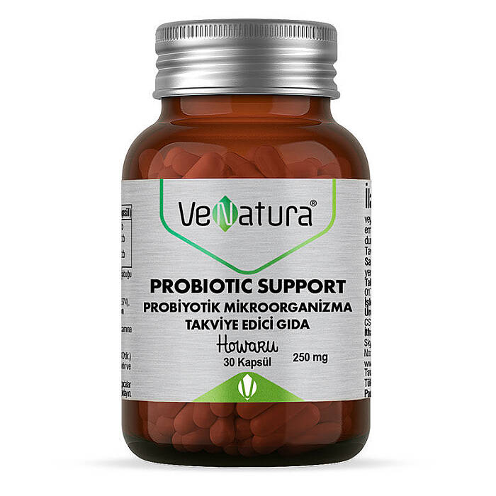 VeNatura Probiotic Support Probiyotik Mikroorganizma Takviye Edici Gıda 30 Kapsül - 1