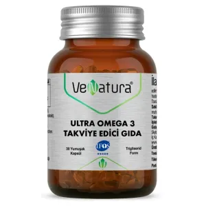 VeNatura Ultra Omega 3 Takviye Edici Gıda 30 Yumuşak Kapsül - VeNatura
