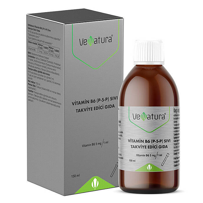 VeNatura Vitamin B6 (P-5-P) Sıvı Takviye Edici Gıda 150 ml - 1