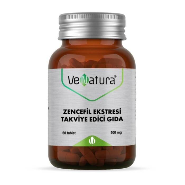 VeNatura Zencefil Ekstresi Takviye Edici Gıda 60 Tablet - 1