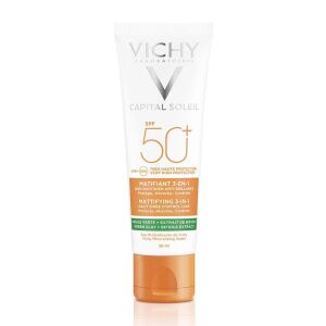 Vichy Capital Soleil SPF50+ Matlaştırıcı Yüz Güneş Kremi 50 ml - Vichy