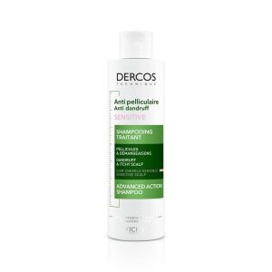 Vichy Dercos Anti-Dandruff Hassas Saç Derisi İçin Kepek Karşıtı Bakım Şampuanı 200 ml - Vichy