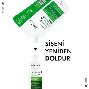 Vichy Dercos Anti-Dandruff Normal ve Yağlı Saçlar İçin Kepek Karşıtı Bakım Şampuanı Refill 500 ml - 3