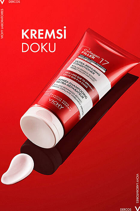 Vichy Dercos Collagen 17 Filler Saç Bakım Kremi 200 ml - 3