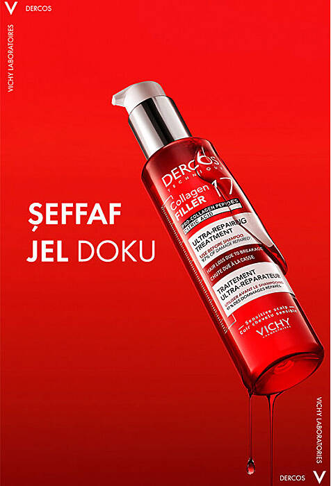Vichy Dercos Collagen 17 Filler Şampuan Öncesi Bakım 150 ml - 3