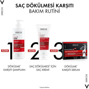Vichy Dercos Energisant Dökülme Karşıtı Bakım Şampuanı 400 ml + Refill 390 ml - 4