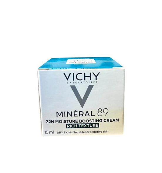 Vichy Mineral 89 Rich Moisture Boosting Krem 15 ml (KAMPANYA ÜRÜNÜ) - 1