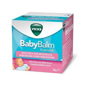 Vicks Baby Balm Bebekler için Nemlendirici 50 gr - Vicks