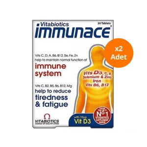 Vitabiotics Immunace 30 Film Tablet x2 Adet - Vitabiotics