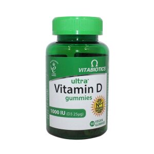 Vitabiotics Ultra Vitamin D Gummies 1000 IU 50 Vegan Gummies - Vitabiotics