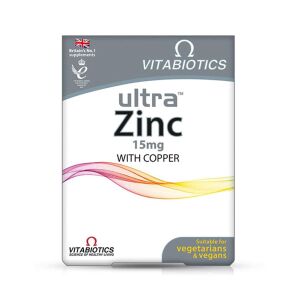 Vitabiotics Ultra Zinc 15 mg With Copper 60 Tablet - Vitabiotics