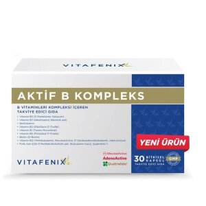 Vitafenix Aktif B Kompleks 30 Bitkisel Kapsül - Vitafenix