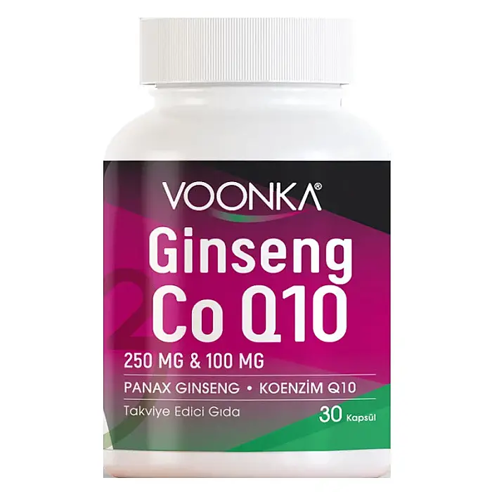 Voonka Ginseng Coenzyme Q10 30 Kapsül - 1