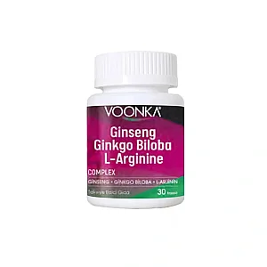 Voonka Ginseng Ginkgo Biloba L-Arginine Complex 30 Kapsül - Voonka