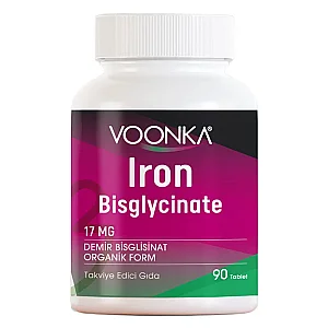 Voonka Iron Bisglycinate 90 Kapsül - Voonka