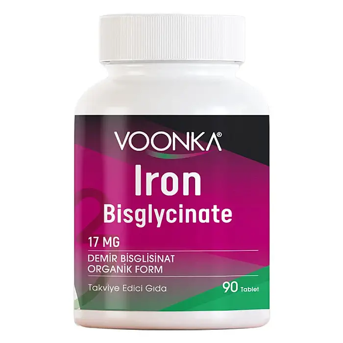 Voonka Iron Bisglycinate 90 Kapsül - 1