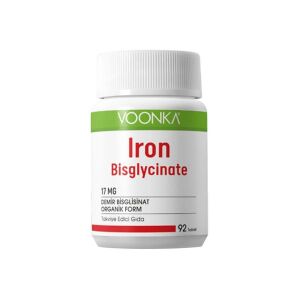 Voonka Iron Bisglycinate 92 Kapsül - Voonka