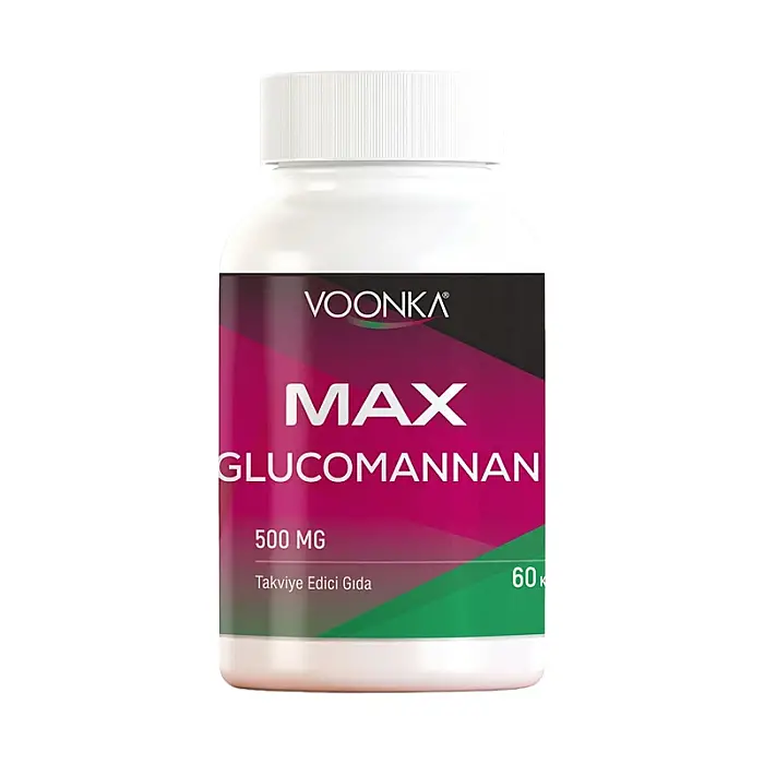 Voonka Max Glukomannan 500 mg 60 Kapsül - 1